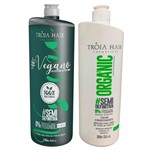 Ficha técnica e caractérísticas do produto Semi Definitiva Vegano Tróia Hair + Organica 2x1000ml