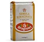 Ficha técnica e caractérísticas do produto Semola Rimacinata Le 5 Stagioni - Farinha de Grano Duro - 1kg