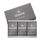 Ficha técnica e caractérísticas do produto Senador Platinum Estojo Sabonetes com 3 - Kit com 03