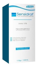 Sensidrat 10% Uréia 120ml Oferta Hipoalergênico Loção - Teuto