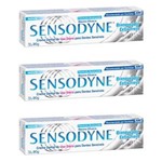 Ficha técnica e caractérísticas do produto Sensodyne Branqueador Extra Fresh Creme Dental 90g - Kit com 03