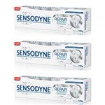 Ficha técnica e caractérísticas do produto Sensodyne Repair Protect White Creme Dental 100g (Kit C/03)