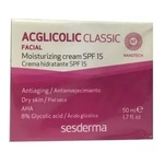 Ficha técnica e caractérísticas do produto Sesderma Acglicolic Facial Creme Hidratante 50ml Fps 15