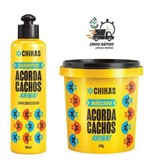Ficha técnica e caractérísticas do produto Shampoo 300ml + Máscara 450g Acorda Cachos Chikas Low Poo - Bio Extratus
