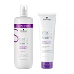 Ficha técnica e caractérísticas do produto Shampoo 1L e Crème Suavizante 125ml Smooth Perfect Anti Frizz Schwarzkopf