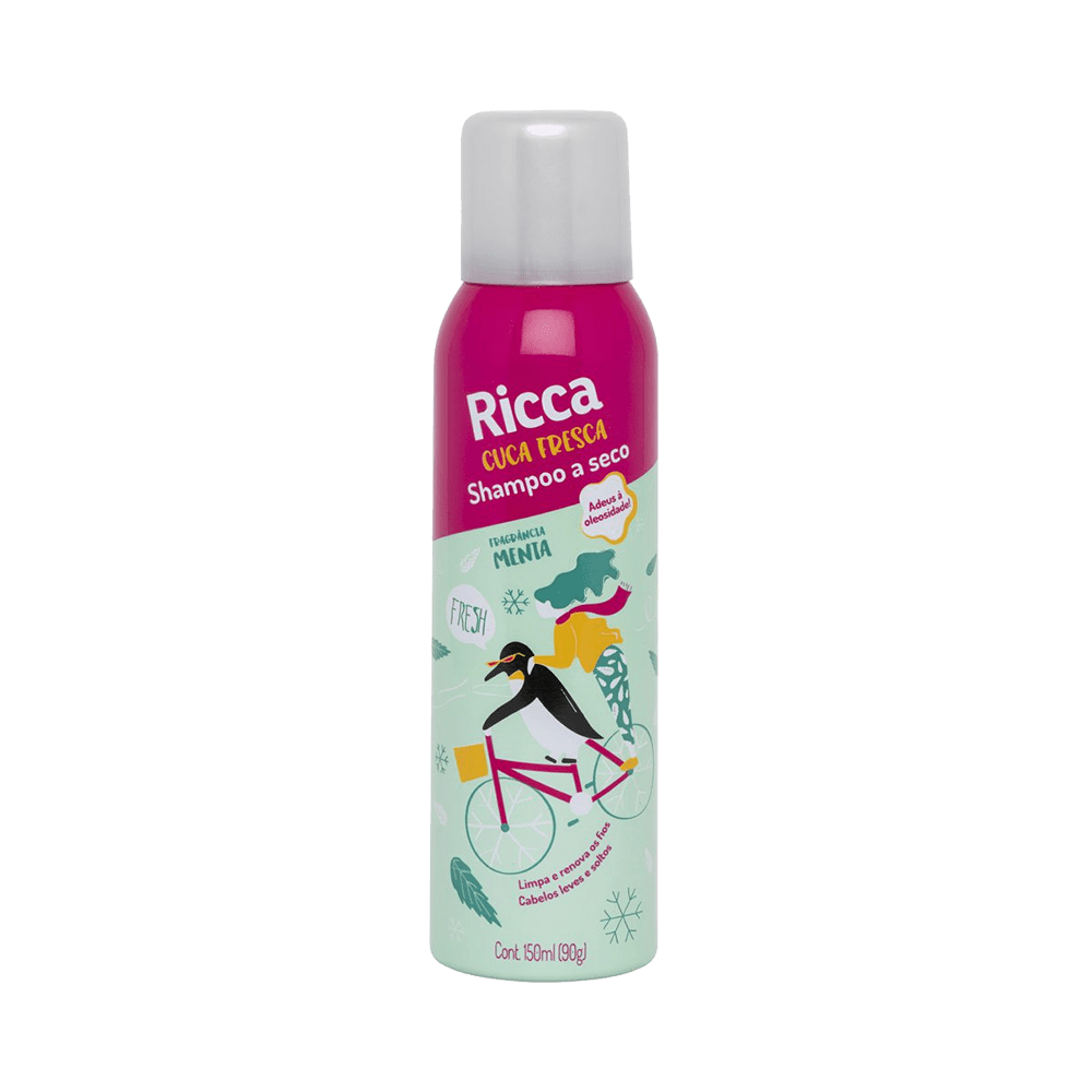 Ficha técnica e caractérísticas do produto Shampoo a Seco Ricca Menta 150ml (2850)
