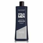 Ficha técnica e caractérísticas do produto Shampoo Alfaparf Stilo Men Grisalhos Extrato de Linho e Filtro Uv Elimina o Amarelado 250ml