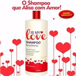 Ficha técnica e caractérísticas do produto Shampoo Alisante Reconstrutor Liso Extremo Is My Love 1000ml