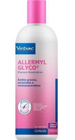 Ficha técnica e caractérísticas do produto Shampoo Allermyl Glyco 500 Ml Virbac - Shampoo Para Cães