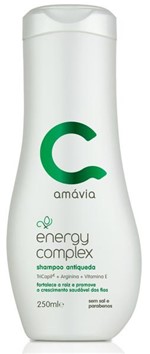 Ficha técnica e caractérísticas do produto Shampoo Amávia Anti-Queda Energy Complex 250ml