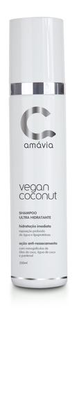 Ficha técnica e caractérísticas do produto Shampoo Amávia Vegan Coconut 250ml