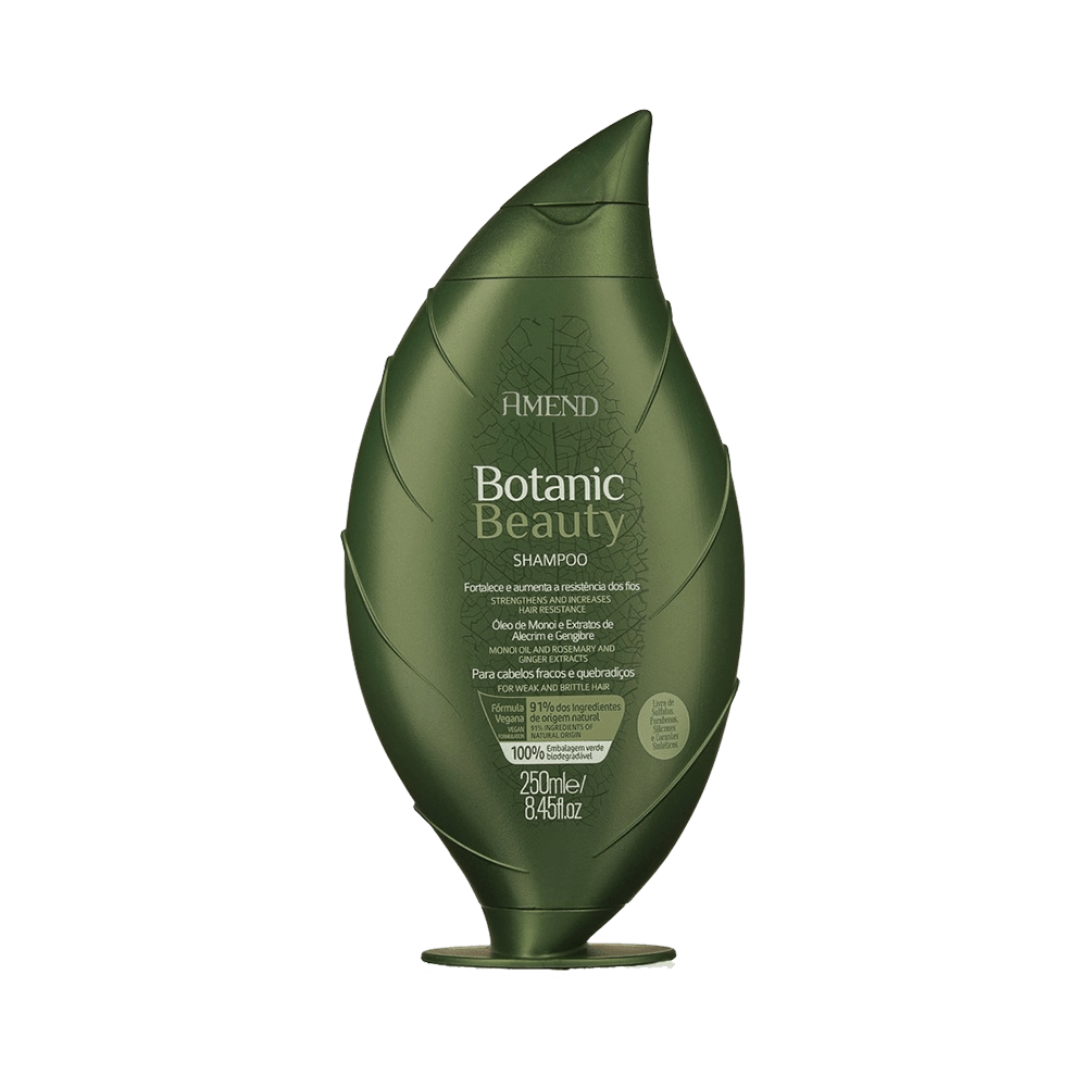 Ficha técnica e caractérísticas do produto Shampoo Amend Botanic Beauty Óleo de Monói e Extratos de Alecrim e Gengibre 250ml