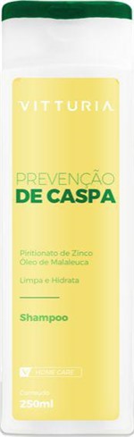 Ficha técnica e caractérísticas do produto Shampoo Anti Caspa e Fortalecedor 250ml - Vitturia