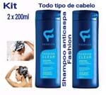 Ficha técnica e caractérísticas do produto Shampoo Anti Caspa Fashion 400Ml Kit