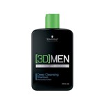 Ficha técnica e caractérísticas do produto Shampoo Anti-Oleosidade Deep Cleansing 250ml - 3D Men