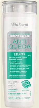 Ficha técnica e caractérísticas do produto Shampoo Anti Queda Vita Derm 200ml