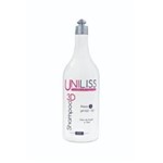 Shampoo Anti Resíduo Selagem 3d Uniliss 1l Cosméticos Profissionais