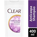 Ficha técnica e caractérísticas do produto Shampoo Anticaspa Clear Hidratação Intensa - 400 Ml