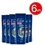Ficha técnica e caractérísticas do produto Shampoo Anticaspa Clear Men Limpeza Profunda 200ml Leve 6 Pague 3