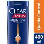 Ficha técnica e caractérísticas do produto Shampoo Anticaspa Clear Men Queda Control 400ml