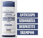 Ficha técnica e caractérísticas do produto Shampoo Anticaspa de Sulfeto de Selênio 2,5% 200ml - Venceslaufarma