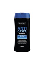Ficha técnica e caractérísticas do produto Shampoo Anticaspa For Men 190ml - Vini Lady