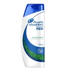 Ficha técnica e caractérísticas do produto Shampoo Anticaspa Head & Shoulders Men Menthol Sport 400ml