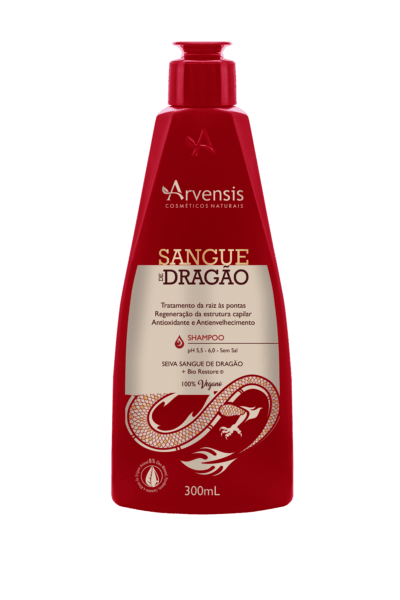 Ficha técnica e caractérísticas do produto Shampoo Arvensis Sangue de Dragão - 300Ml