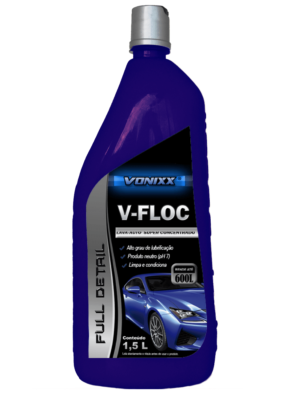 Ficha técnica e caractérísticas do produto Shampoo Automotivo V Floc Vonixx 1,5L
