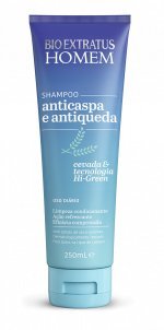Ficha técnica e caractérísticas do produto Shampoo Bio Extratus Homem Anticaspa e Antiqueda 250ml