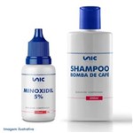 Ficha técnica e caractérísticas do produto Shampoo Bomba de Café + Minoxidil 5% com Propilenoglicol 120ml