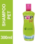 Ficha técnica e caractérísticas do produto Shampoo Branqueador Green Cães e Gatos Top Vet 300ml