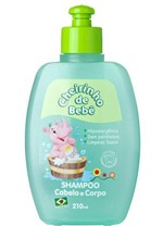 Ficha técnica e caractérísticas do produto Shampoo Cabelo E Corpo Cheirinho De Bebê 210ml