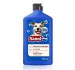 Ficha técnica e caractérísticas do produto Shampoo Cachorros Cães Dog Antipulgas 500ml - Sanol