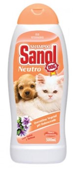 Ficha técnica e caractérísticas do produto Shampoo Cão Neutro 12x500ml Sanol