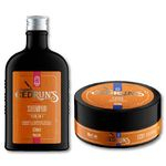 Ficha técnica e caractérísticas do produto Shampoo Cedruns 230 ml + Pomada Cera Cedruns 150 g