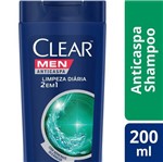 Shampoo CLEAR A.CASPA MEN LIM.DIARIA 2X1 200M