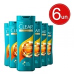 Leve 3 Pague 2 Shampoo Clear Anticaspa Detox Antipoluição 200ml
