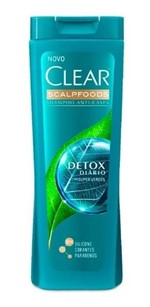 Ficha técnica e caractérísticas do produto Shampoo Clear Anticaspa Detox Diário - 200ml