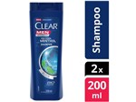 Ficha técnica e caractérísticas do produto Shampoo Clear Anticaspa Ice Cool Menthol - 200ml 2 Unidades