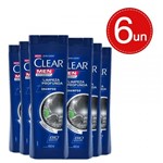 Ficha técnica e caractérísticas do produto Shampoo Clear Anticaspa Limpeza Profunda 400ml - 6 Unidades