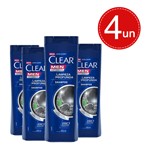 Ficha técnica e caractérísticas do produto Shampoo Clear Anticaspa Limpeza Profunda 400ml Leve 4 Pague 2