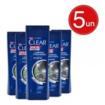 Ficha técnica e caractérísticas do produto Shampoo Clear Anticaspa Limpeza Profunda 400ml Leve 5 Pague 3