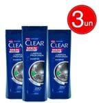 Ficha técnica e caractérísticas do produto Shampoo Clear Anticaspa Limpeza Profunda 400Ml Leve 3 Pague 2