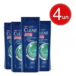 Ficha técnica e caractérísticas do produto Shampoo Clear Men Anticaspa Limpeza Diária 2 em 1 200ml Leve 4 Pague 2