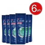 Ficha técnica e caractérísticas do produto Shampoo Clear Men Anticaspa Limpeza Diária 2 em 1 Leve 6 Pague 3 - 200ml