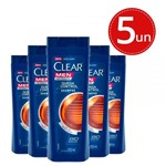 Ficha técnica e caractérísticas do produto Shampoo Clear Men Anticaspa Queda Control 200ml Leve 5 Pague 3