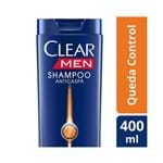 Ficha técnica e caractérísticas do produto Shampoo Clear Men Anticaspa Queda Control 400ml