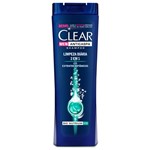 Ficha técnica e caractérísticas do produto Shampoo Clear Men Limpeza Diária 2 em 1 - 200ml - Unilever