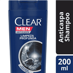 Ficha técnica e caractérísticas do produto Shampoo Clear Men Limpeza Profunda SH CLEAR MEN LIMPEZA PROFUNDA 200ML